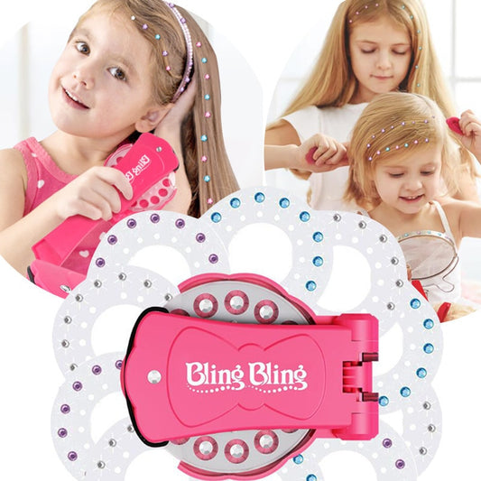 Girls Hair Gems Kit and Princess Pretend Makeup Sets