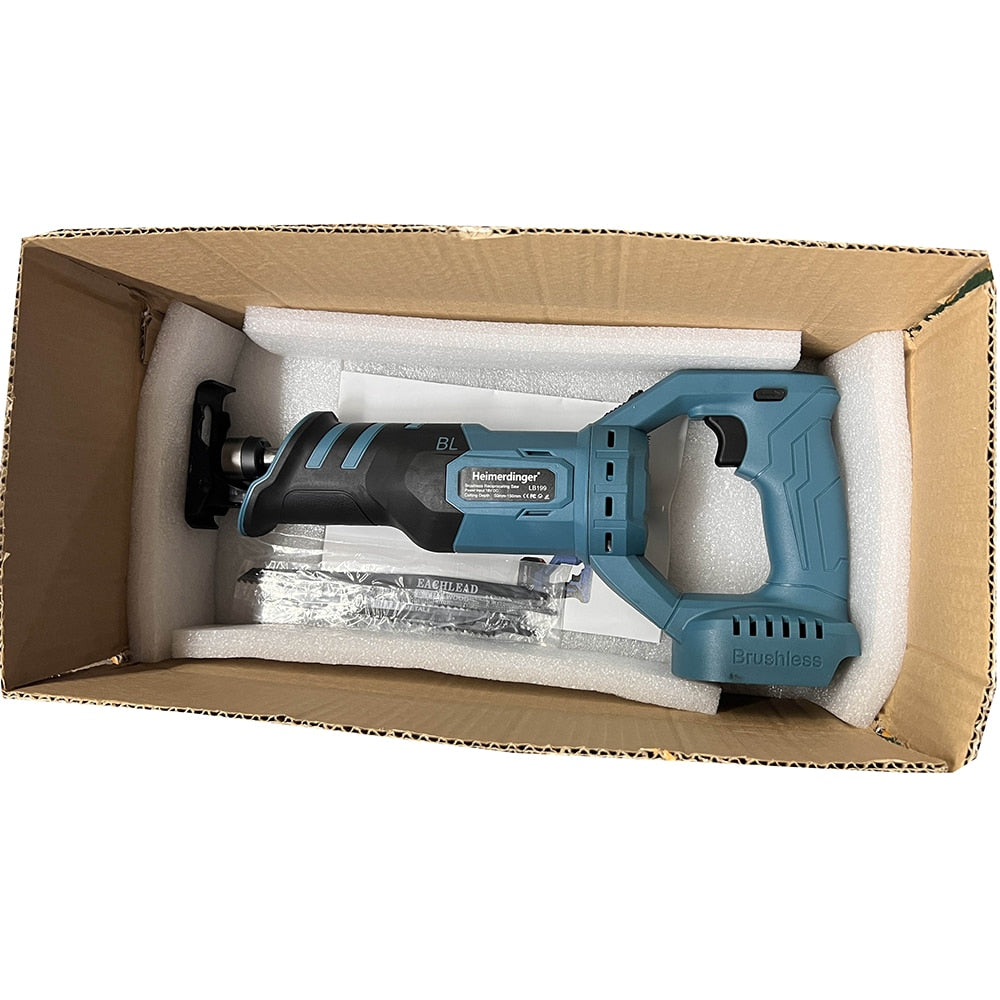 18V Cordless Reciprocating Saw with Lithium Battery