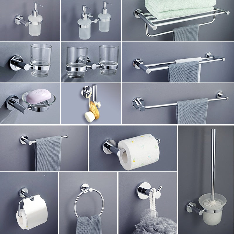 Chrome Bathroom Hardware Sets