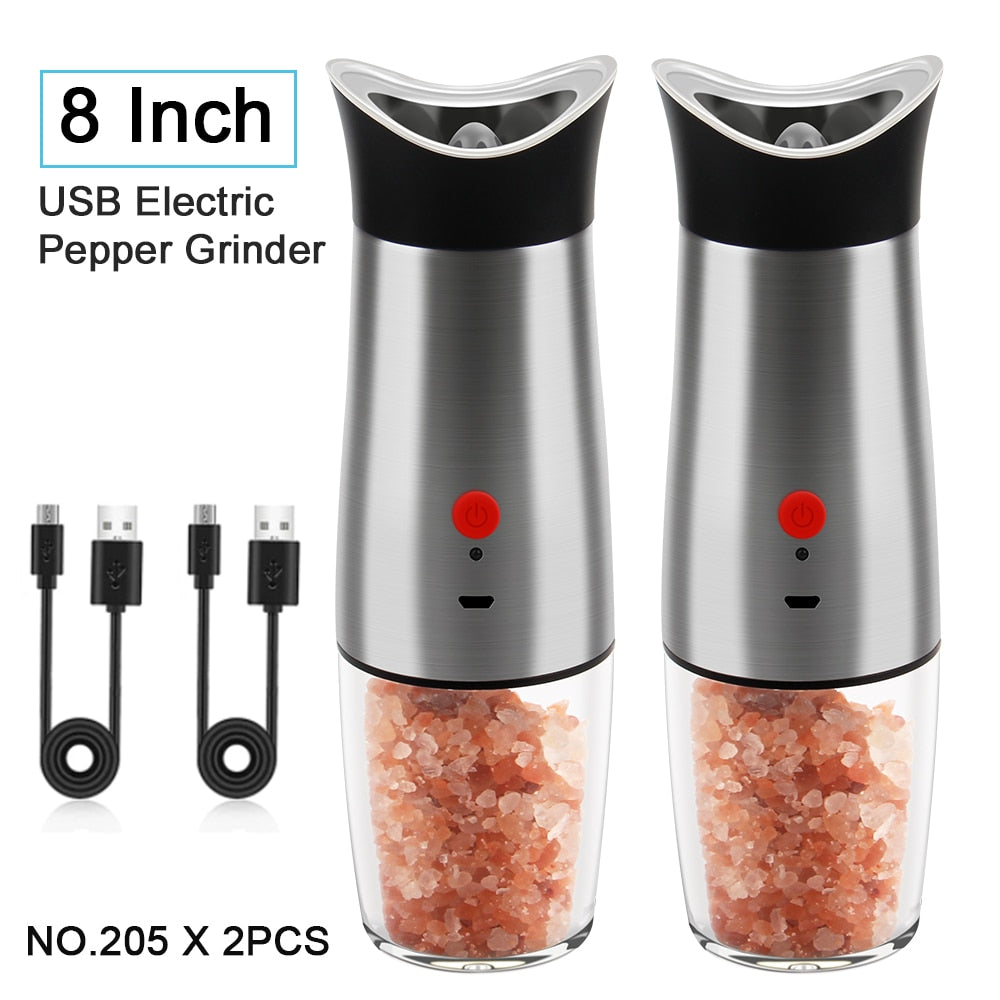Automatic Salt Pepper Grinder Set