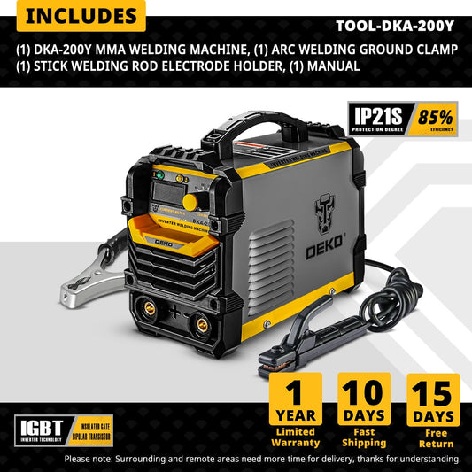 DEKO DKA Series DC Inverter ARC Welder 220V IGBT