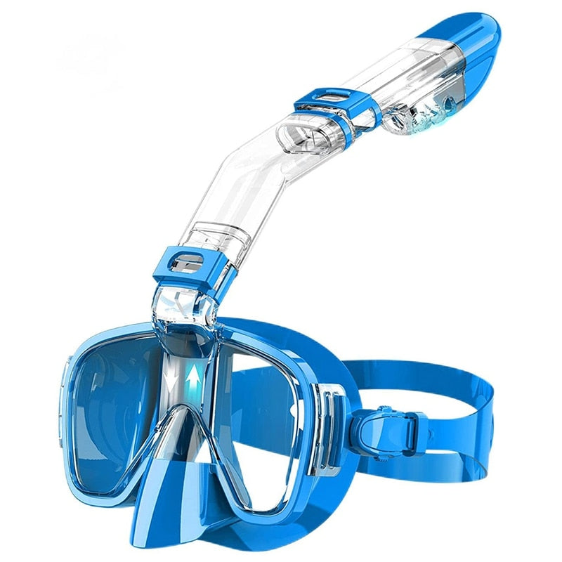 Snorkel Mask Foldable Diving Mask Set