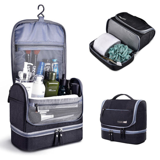 Oxford Hanging Men's Make Up Bag