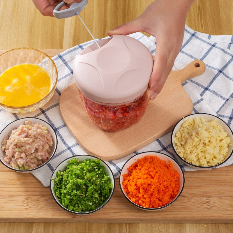 Colorful Manual Garlic Chopper