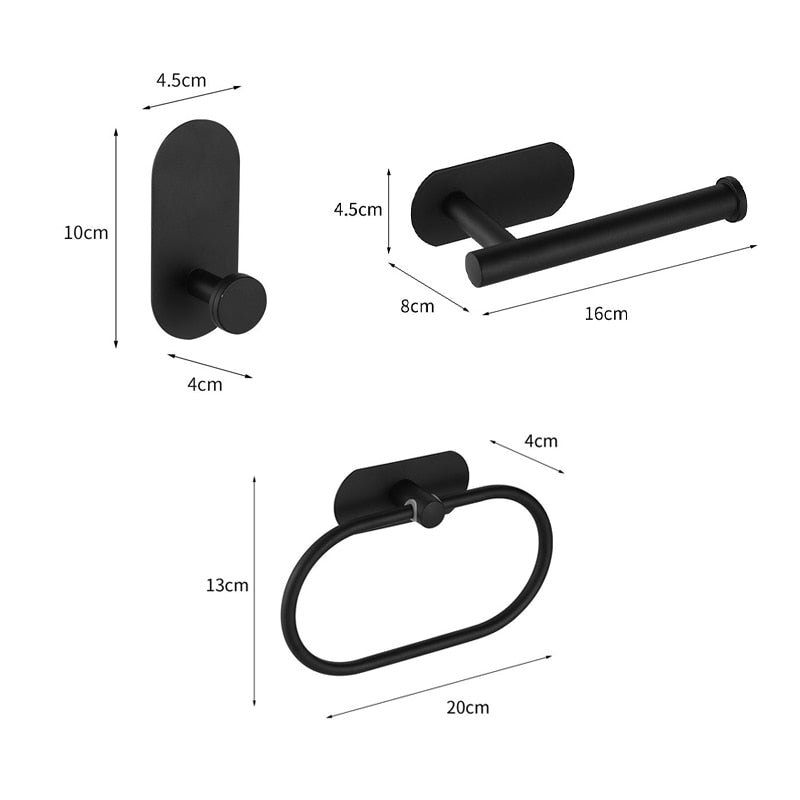 No-Drill Towel Bar