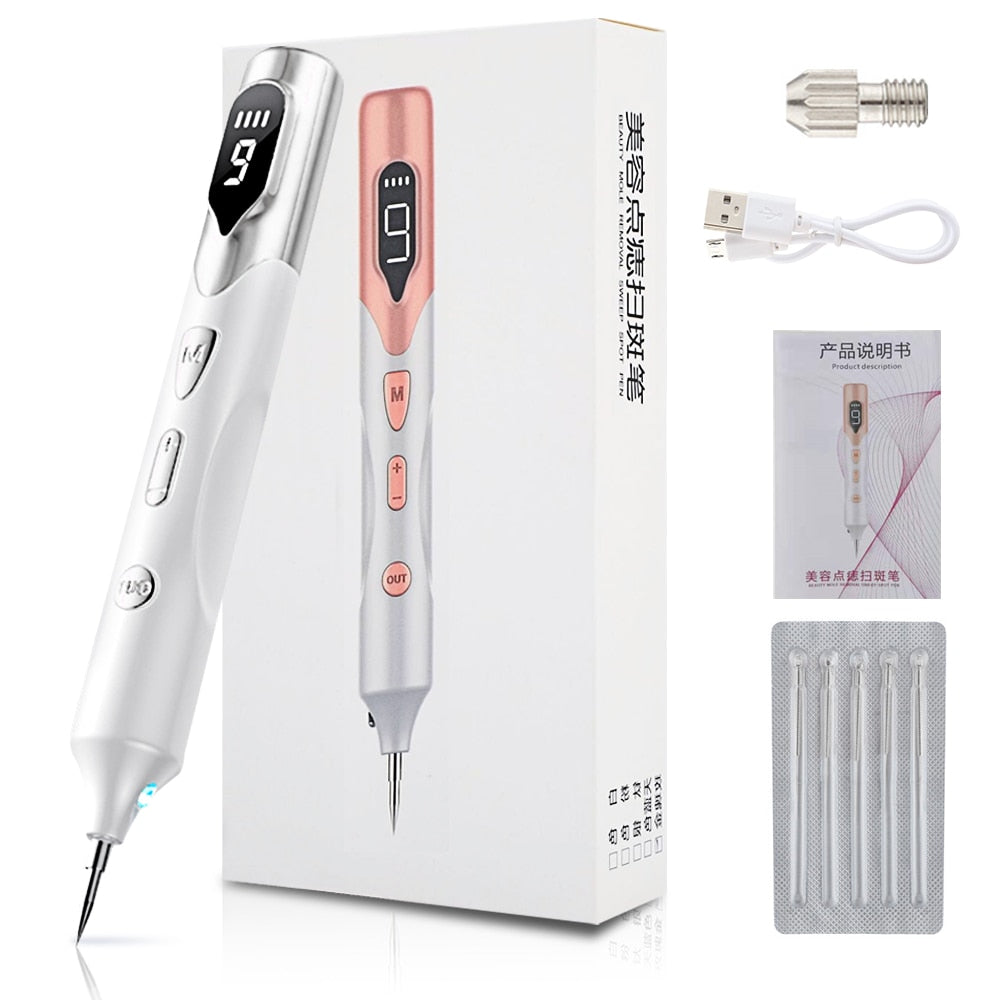 Laser Plasma Pen for Skin Tag Removal