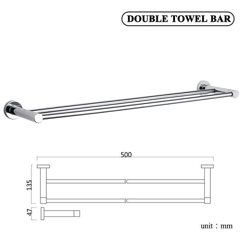 Chrome Bathroom Hardware Sets
