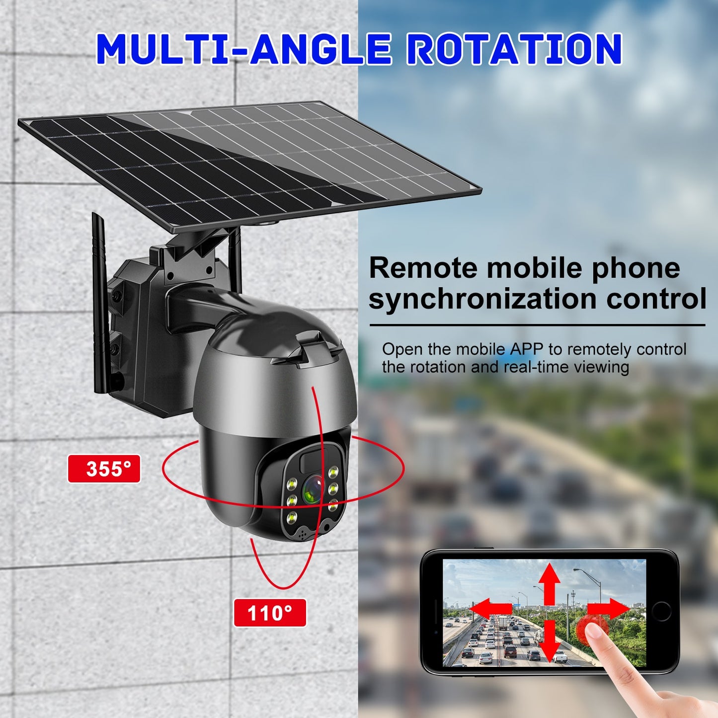 5MP Solar Surveillance Cameras