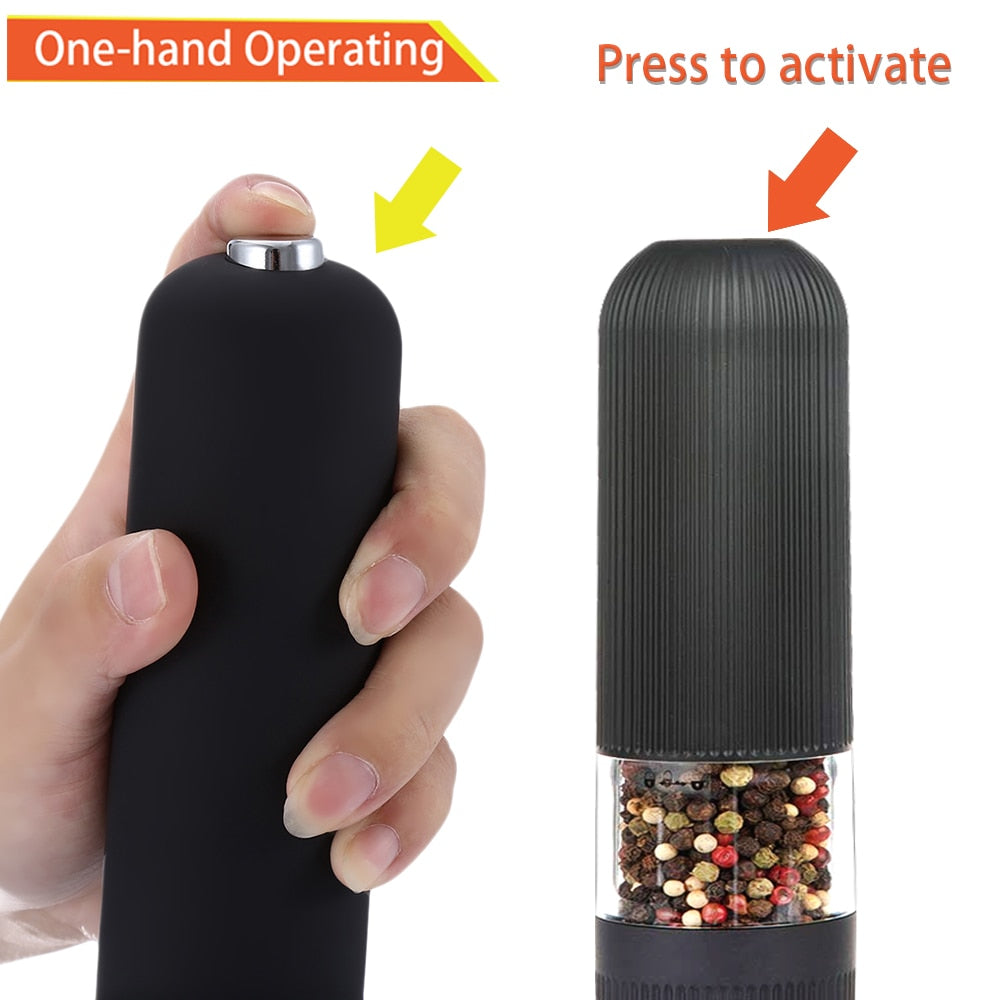 Automatic Salt Pepper Grinder Set