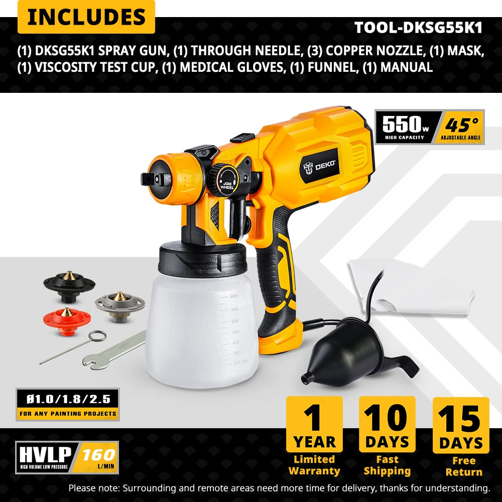 Electric High-Pressure Airbrush Tools