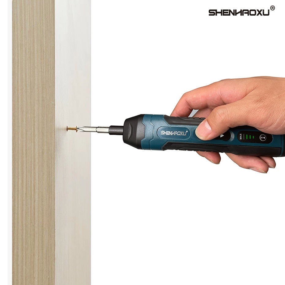 Cordless Electric Screwdriver Rechargeable 1300mAh