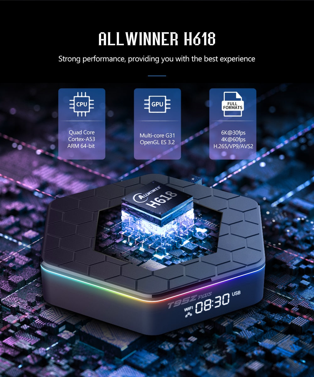 2022 T95Z PLUS 4G 64GB TV Box