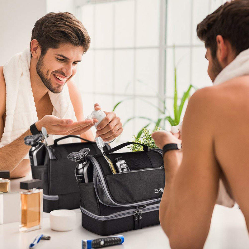 Oxford Hanging Men's Make Up Bag