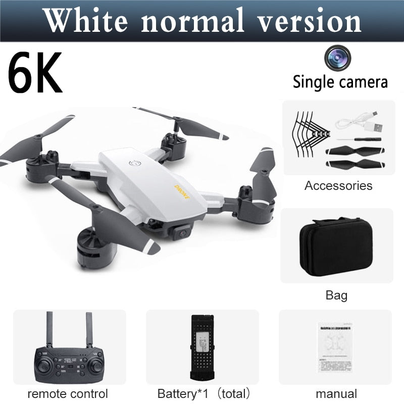 8K Cameras with Professional Drones