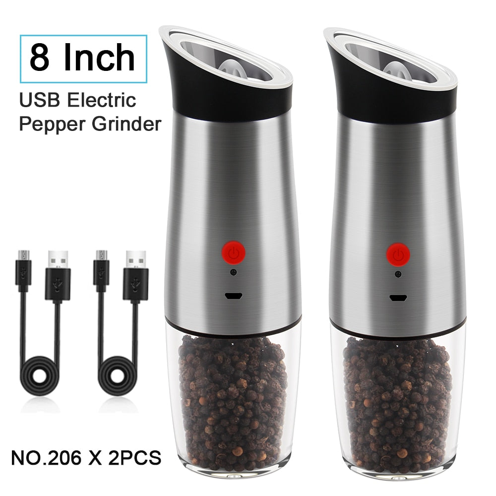 Automatic Salt Pepper Grinder Set