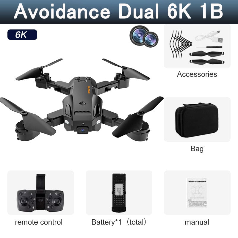 8K Cameras with Professional Drones