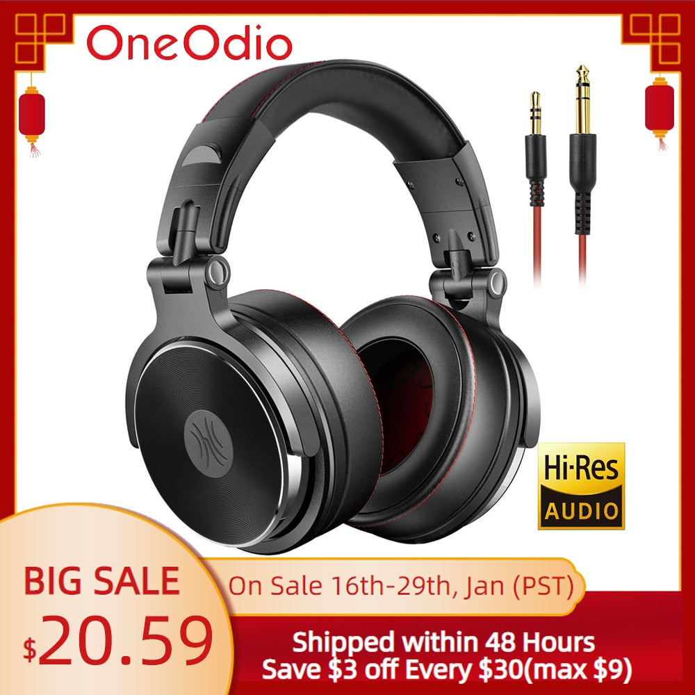Oneodio Pro 50 Wired Studio Headphones