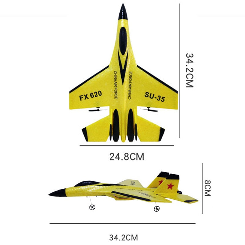 Durable RC Foam SU-35 Plane