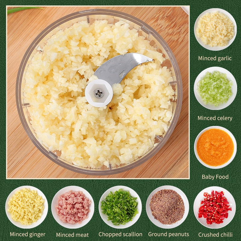 USB Charging Ginger Masher Machine
