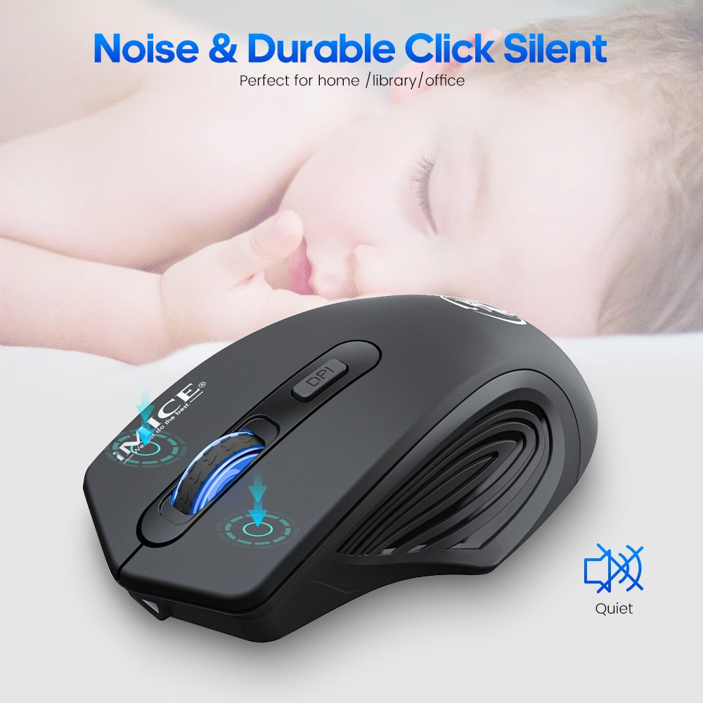 Rechargeable Wireless Bluetooth Mouse