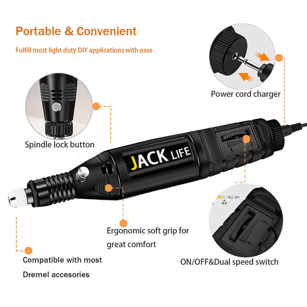 12V Mini Drill Electric Carving Pen