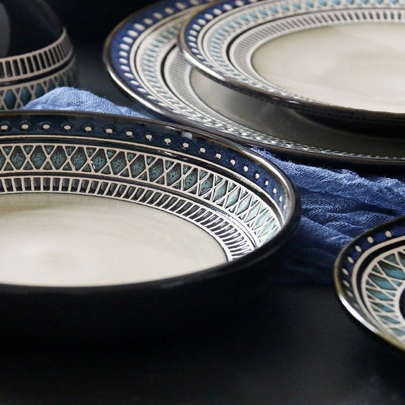 1PC European Ceramic Tableware Set
