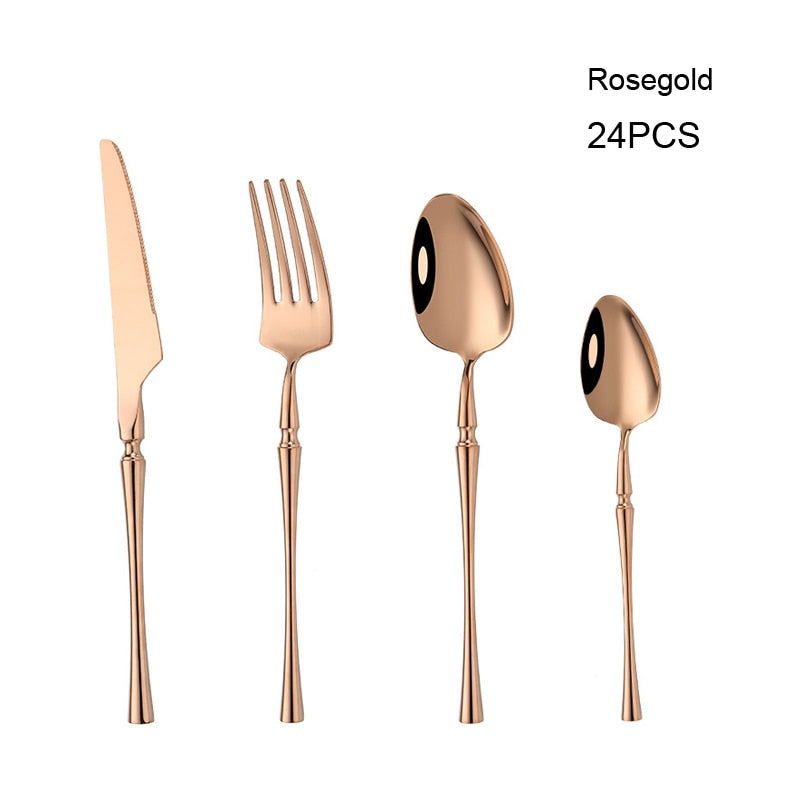 Table Fork Knife Spoon Dinner Set