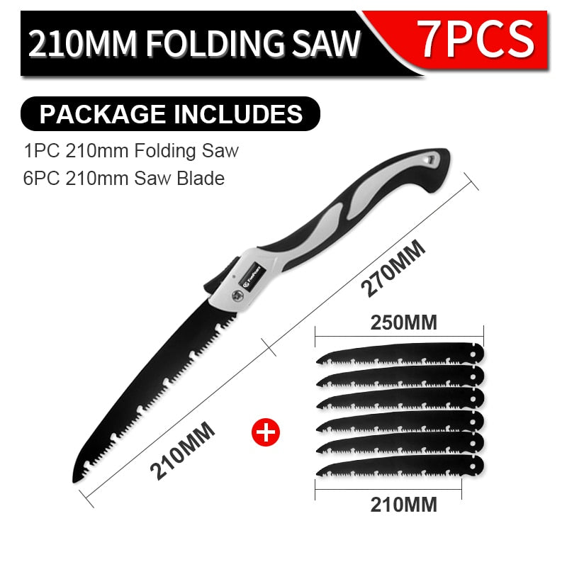 FivePears Portable Folding Hand Saw