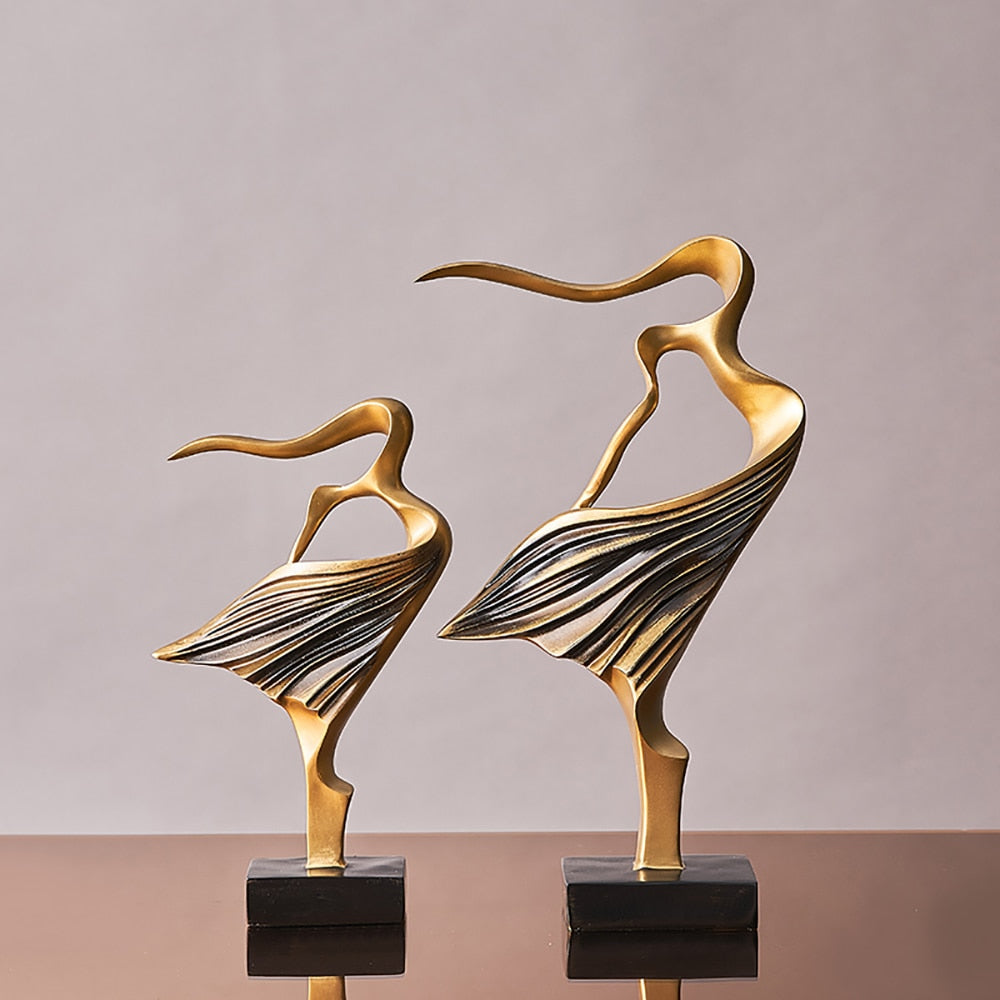 Abstract Statues Sculptures Modern Art Nordic