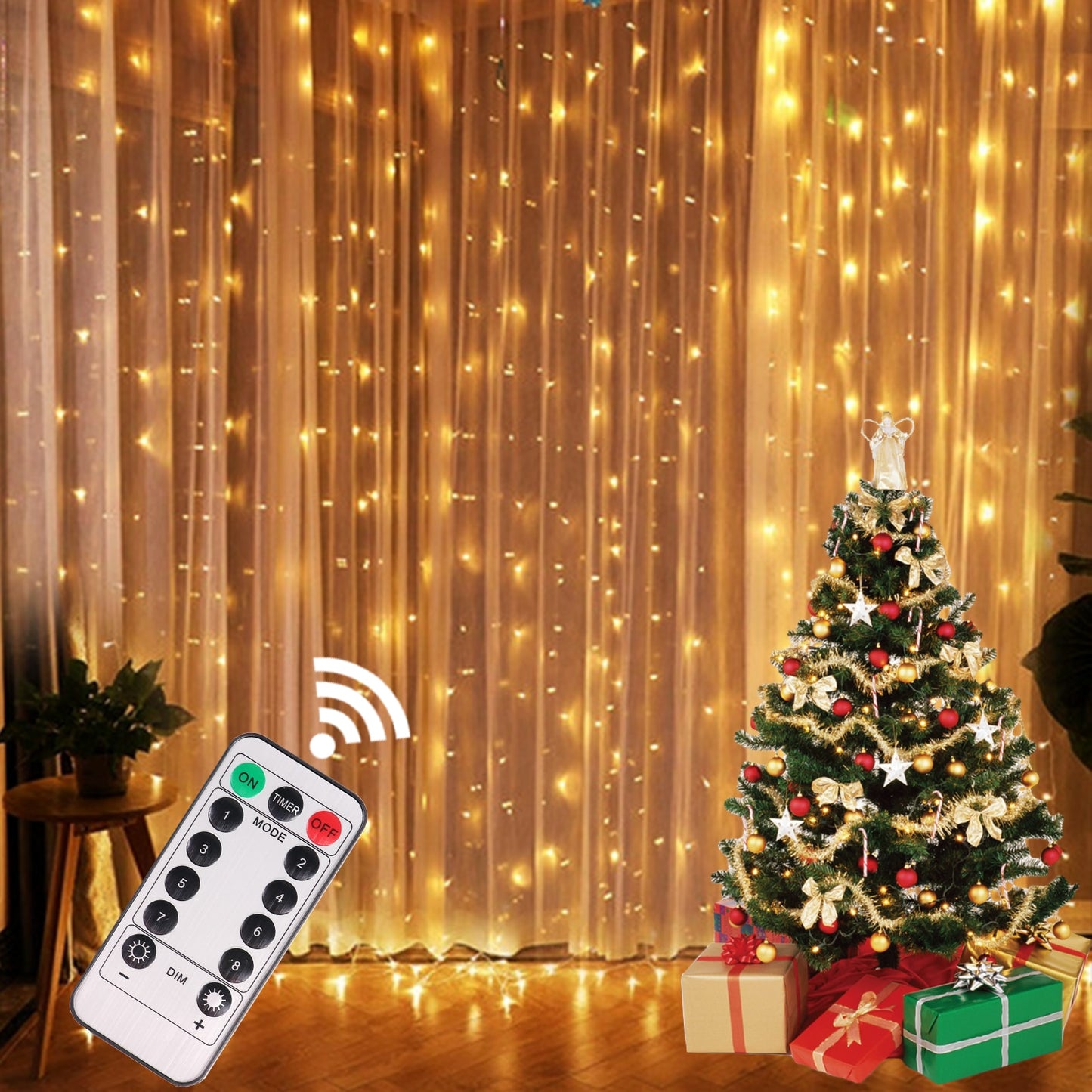 Curtain Light Garland Festoon