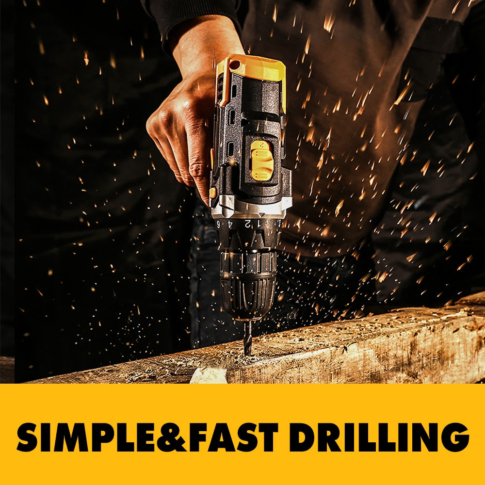 Powerful Cordless Drill Power Tools