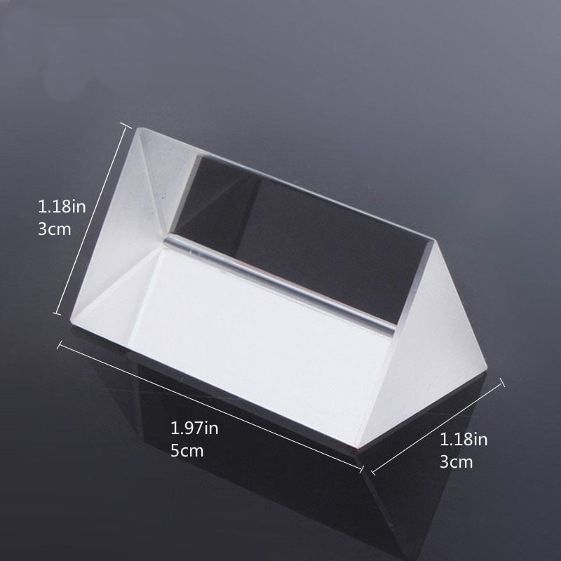 Glass Reflecting Triangular Color for Hands