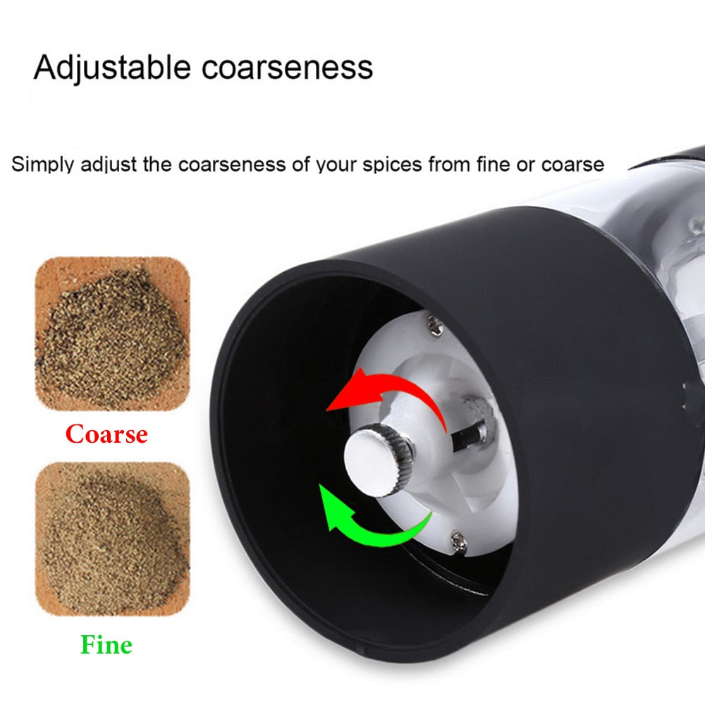 Automatic Salt Pepper Grinder Set