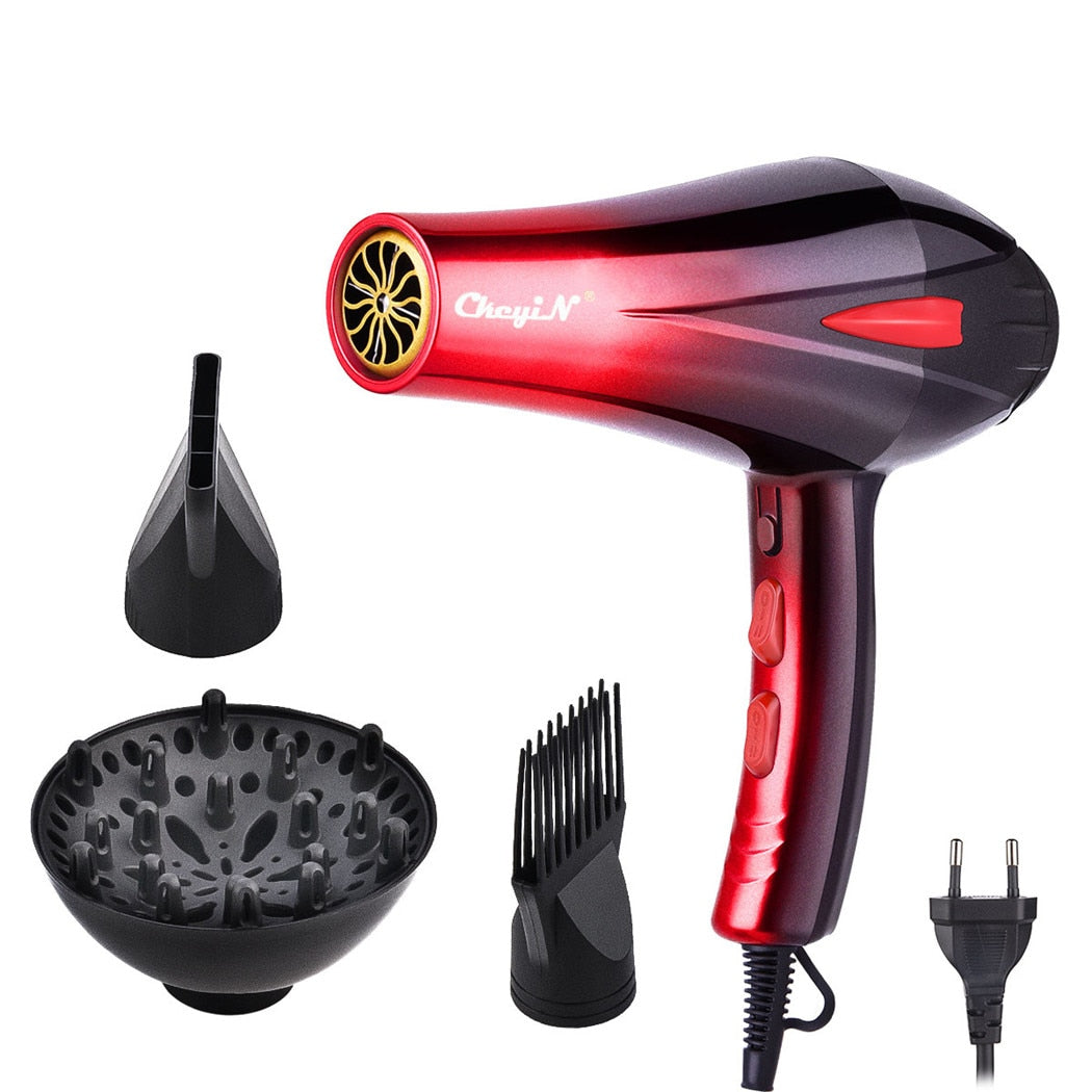 Efficient drying with our 4000W hair dryer