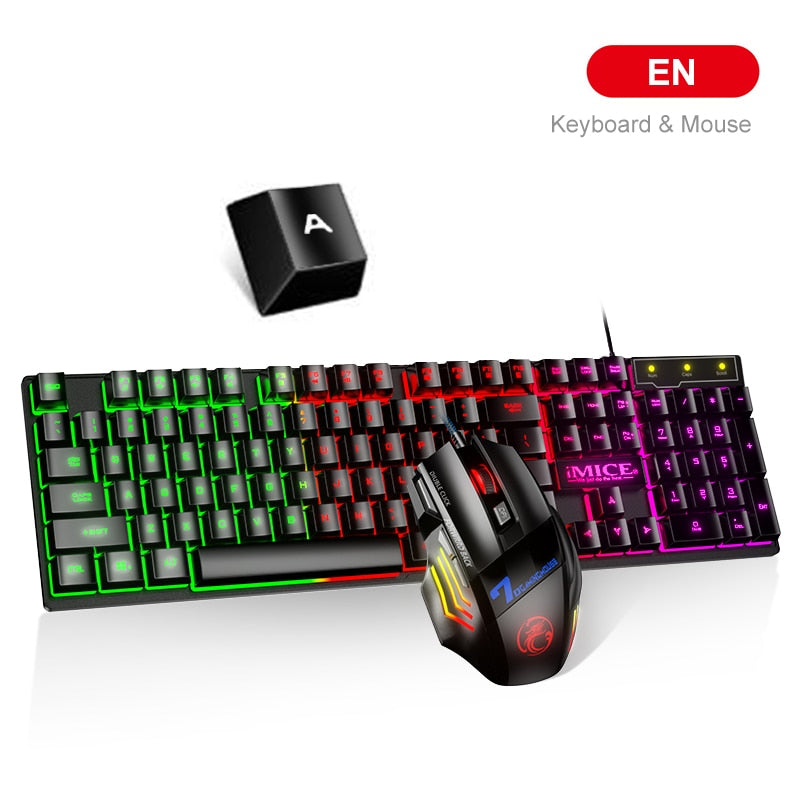Stunning RGB Keyboard Mouse Kit