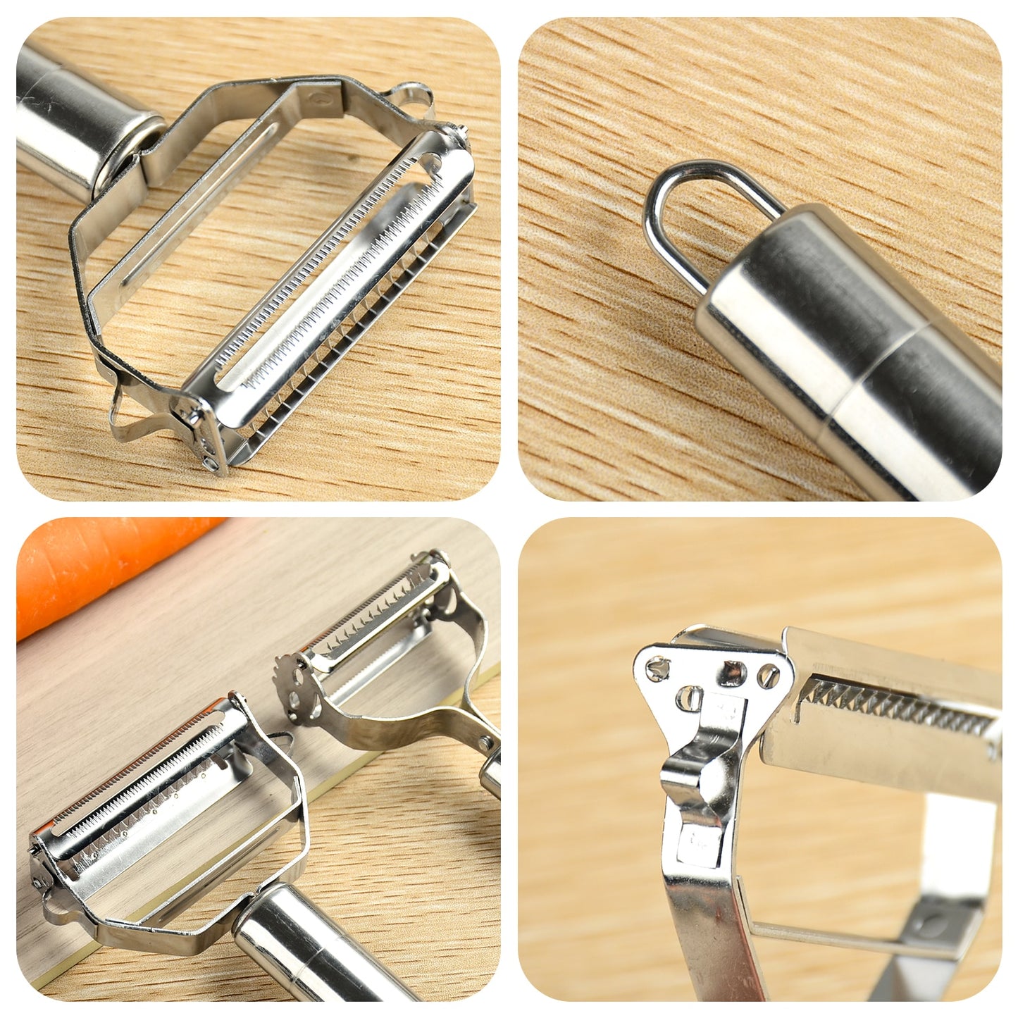 Stainless Steel Vegetable & Fruit Tool Set