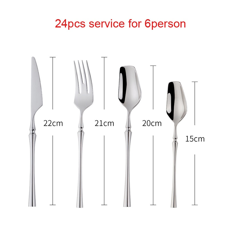 Table Fork Knife Spoon Dinner Set