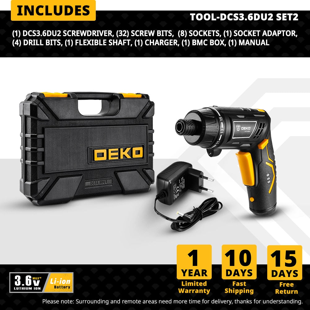 Electric Cordless Screwdriver Power Tools