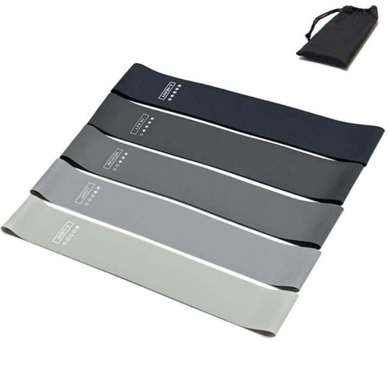 5Pcs/Set Yoga Resistance Rubber Bands