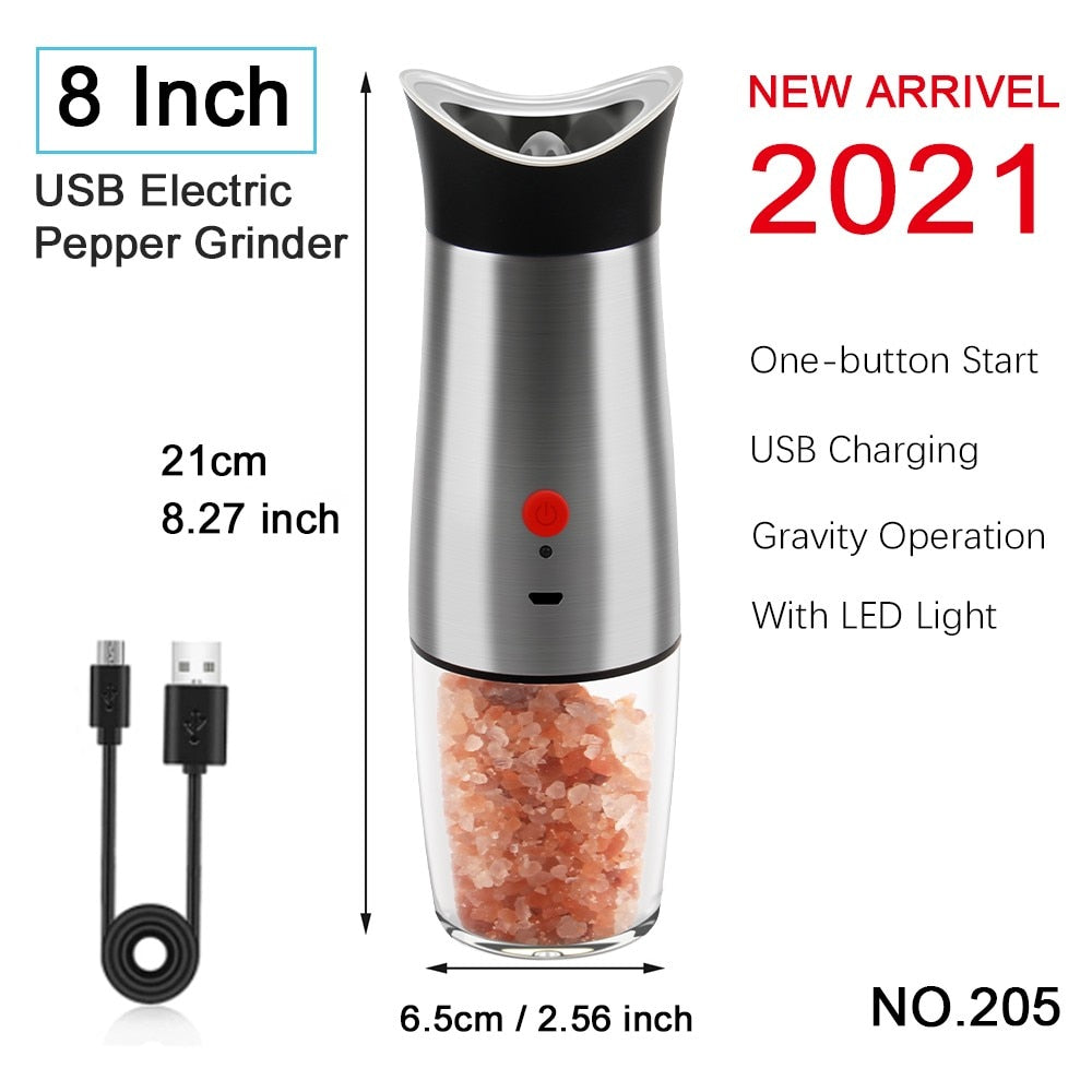 Automatic Salt Pepper Grinder Set