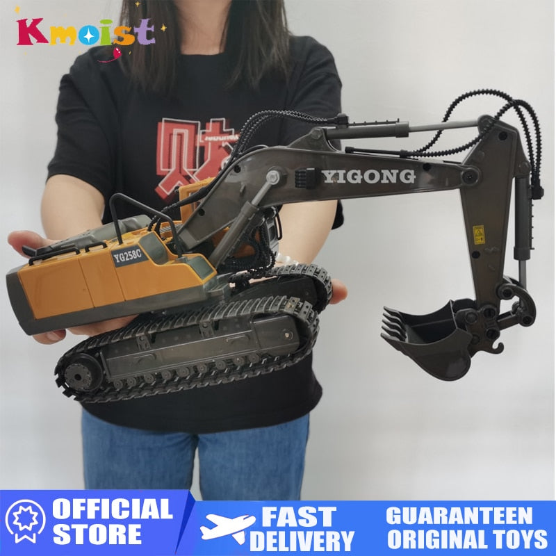 2.4G RC Excavator Dumper RC Car Toy