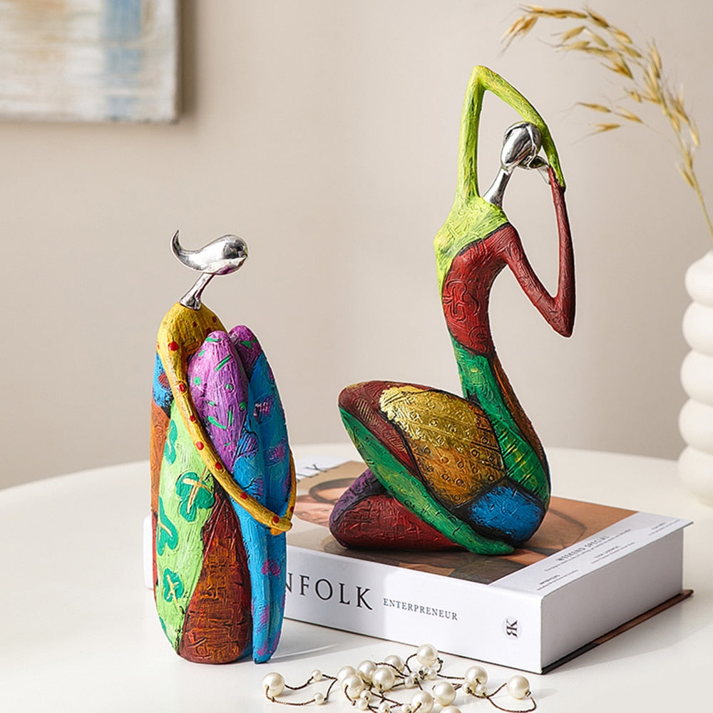 Nordic Charm One Piece Resin Statue