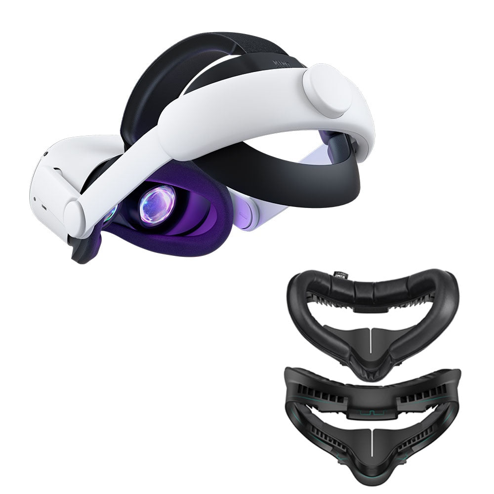 Comfort adjustable head strap