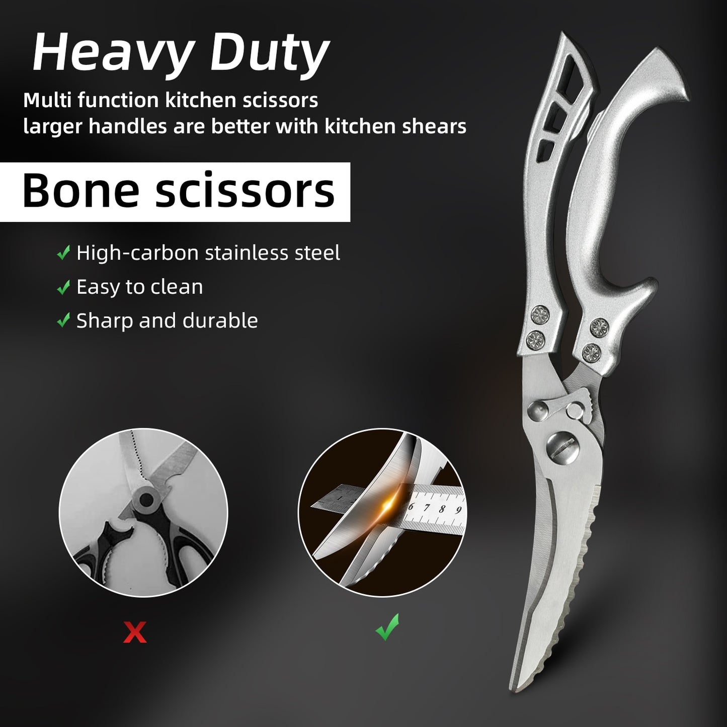 Chicken Bone Kitchen Shears tools