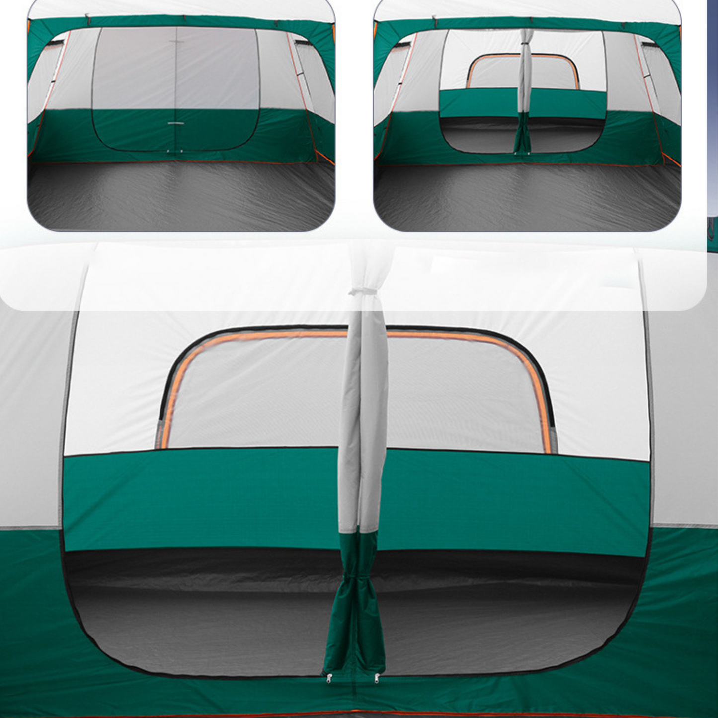 Spacious 8 to 12 Person Camping Tent