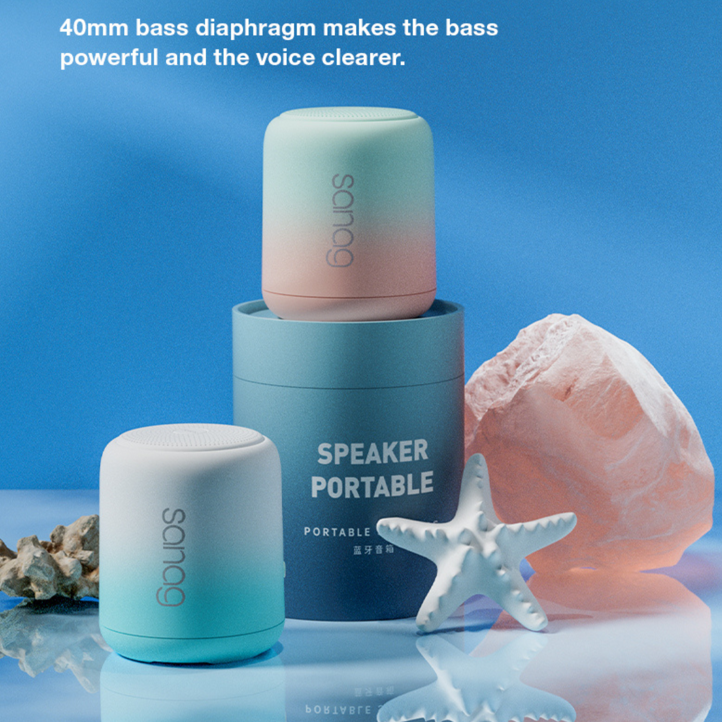 Mini Portable Tws Bluetooth Speaker