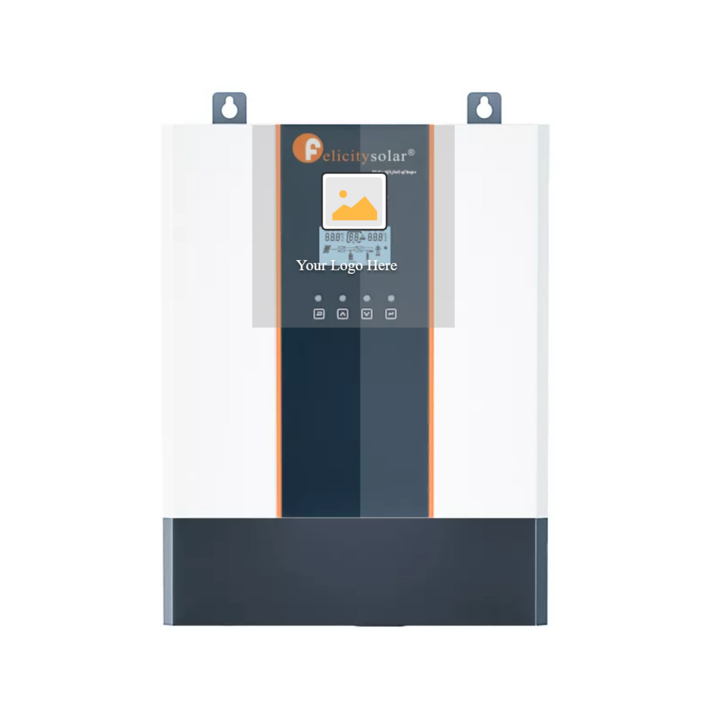 Solar System Inverter with Battery Charger
