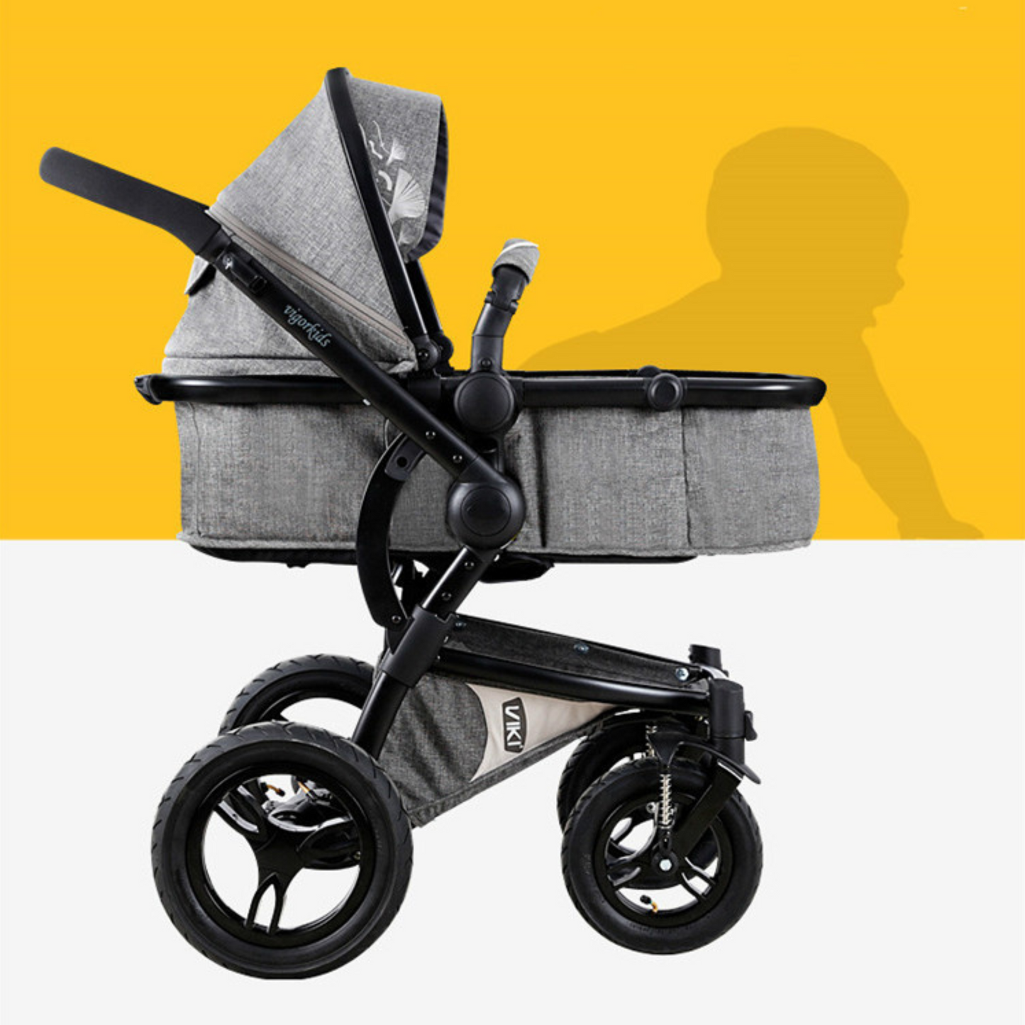 Comfortable Baby Stroller View Pram Carrier