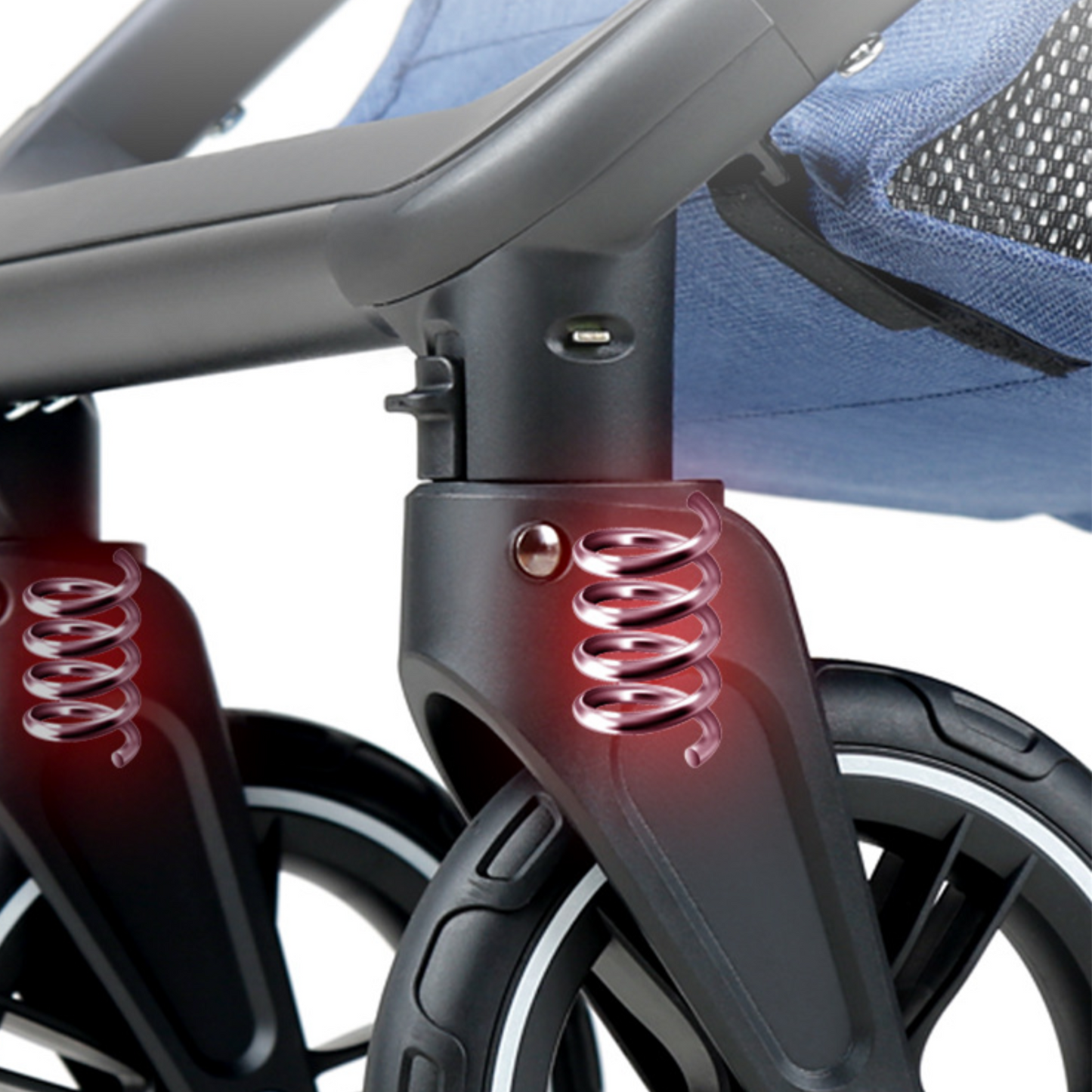 Carry Shock Absorbent Folding Baby Strollers