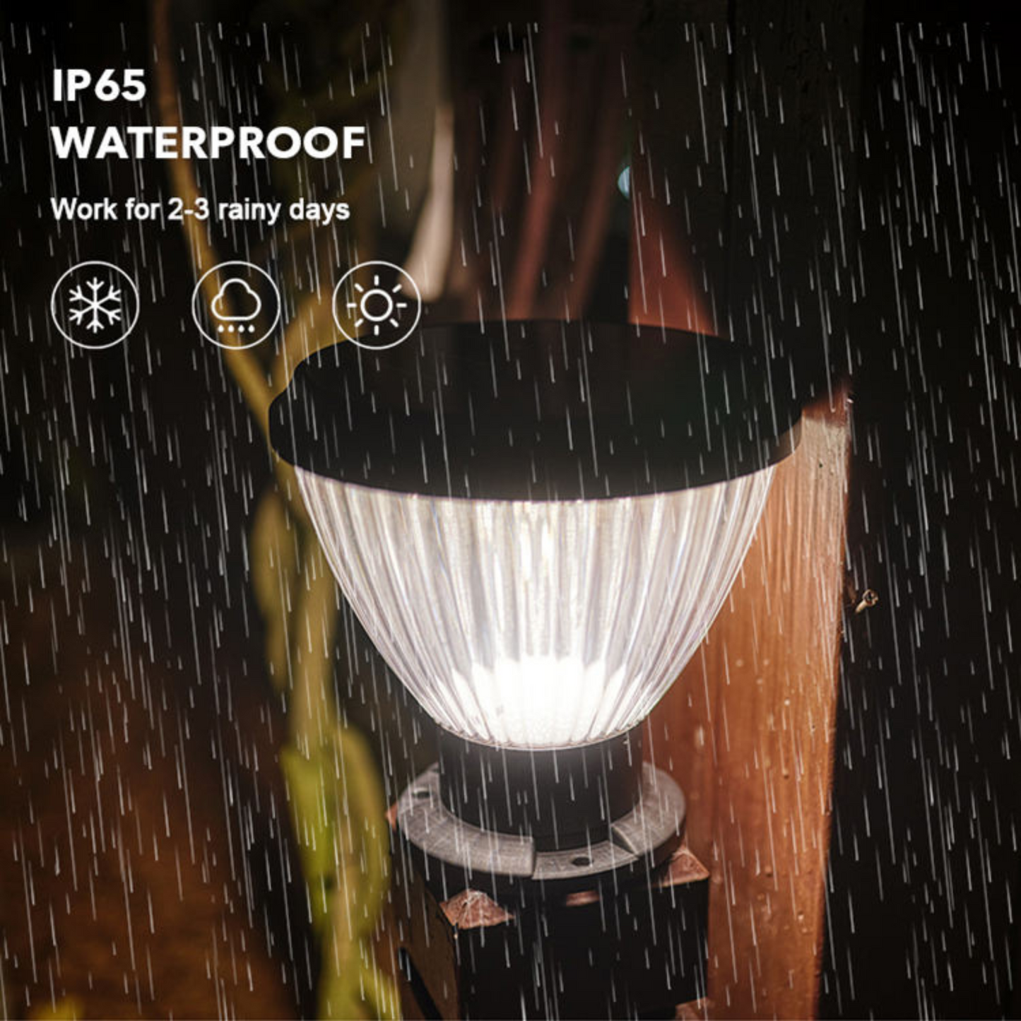 New Arrival Waterproof Fence Lamp